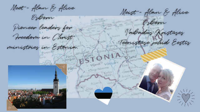 Freedom In Christ in Estonia!